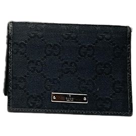Borsa in pelle nera Gucci Zumi