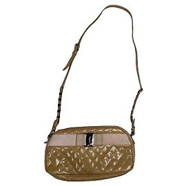 Borsa in pelle beige Salvatore Ferragamo