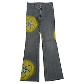 Jean de algodón multicolor - elastano de Versace