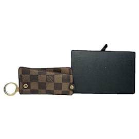 Bolso de cuero marrón Louis Vuitton Dauphine
