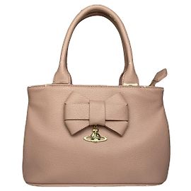 Sac à main en cuir rose Vivienne Westwood Anglomania