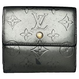 Cartera de cuero negro Louis Vuitton Metis