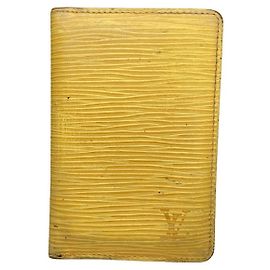 Louis Vuitton Rosalie Gelbe Lederhandtasche