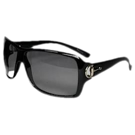 Gucci schwarze Kunststoffsonnenbrille