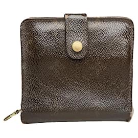 Louis Vuitton Insolite Brown Leather Wallet