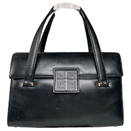 Borsa in pelle nera Givenchy 4G