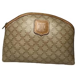 Céline Borsa clutch hobo in pelle beige Celine