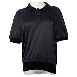 Dior J'adore Top de Algodón Negro