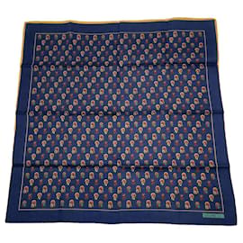 Sciarpa in seta navy Celine - Céline