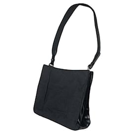 Borsa a mano in cotone grigio Prada Cleo