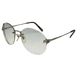 Fendi Gold Metal Sunglasses