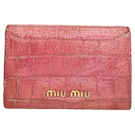 Miu Miu rosa Lederhandtasche