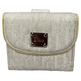 Cartera de cuero blanco Dior 30 Montaigne