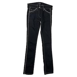 Jean de algodón negro Isabel Marant