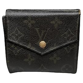 Louis Vuitton Marie Brown Leather Wallet