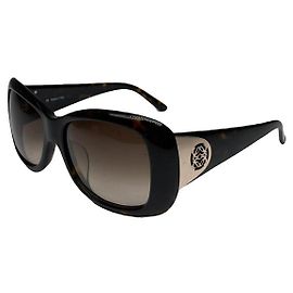 Occhiali da sole in plastica nera Loewe