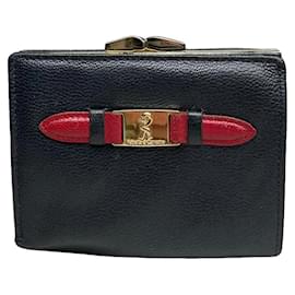 Autre Marque ROBERTA DI CAMERINO Black Leather Wallet