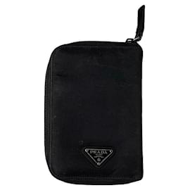 Borsa in poliestere nero Prada