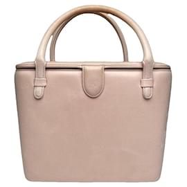 Unterschriftsloser rosa Lederhandtasche - Autre Marque