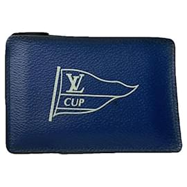 Borsa in pelle blu Louis Vuitton