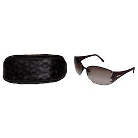 Céline Gafas de sol de plástico morado Celine