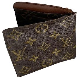 Borsa in pelle marrone Anaé di Louis Vuitton