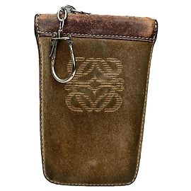 Bolso de cuero marrón Loewe