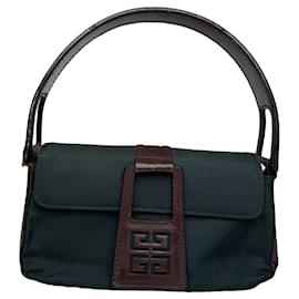 Givenchy 4G grüne Lederhandtasche