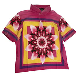Polo in cotone rosa Etro