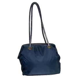 Céline Borsa a mano in poliestere blu navy Celine