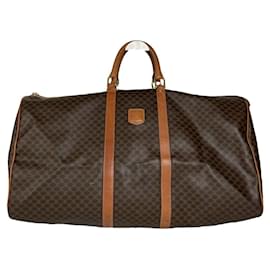 Céline Borsa da viaggio in pelle marrone Celine
