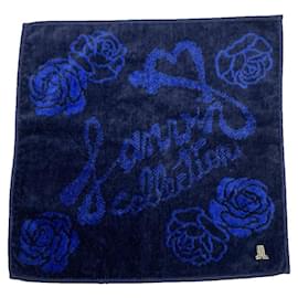 Bufanda de algodón negro Lanvin