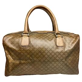 Borsa in pelle marrone Celine Tabou - Céline