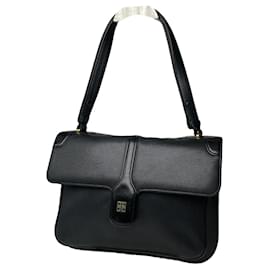 Borsa in pelle nera Givenchy 4G
