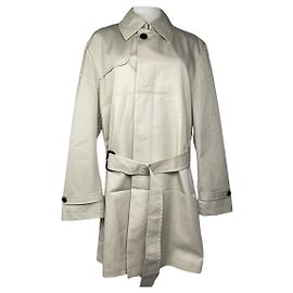 Autre Marque Abrigo de poliéster beige Kansai Yamamoto
