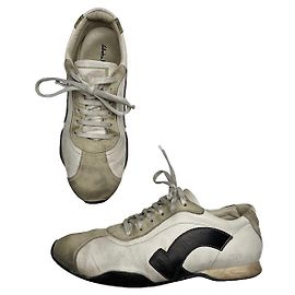 Sneaker in pelle nera Salvatore Ferragamo