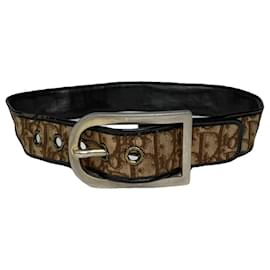 Dior Saddle Beiger Leder Gürtel