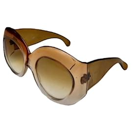 Occhiali da sole in plastica arancione Givenchy