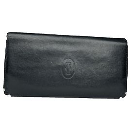 Cartier Black Patent Leather Wallet