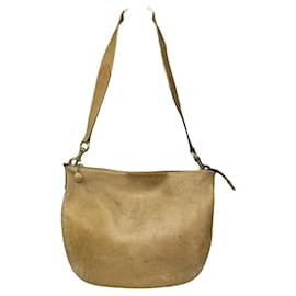 Borsa a mano in pelle beige Gucci Blondie