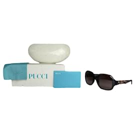 Occhiali da sole in plastica multicolore Emilio Pucci