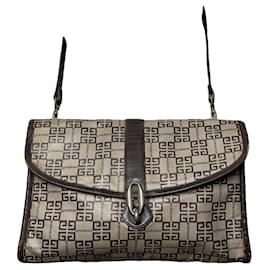 Givenchy 4G graue Lederhandtasche