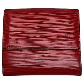 Louis Vuitton Grenelle Red Leather Wallet