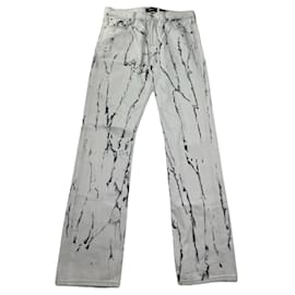 Jean de algodón blanco Just Cavalli