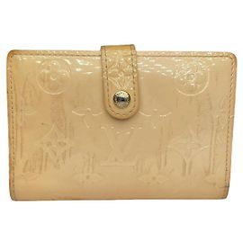Louis Vuitton Juliette Beige Leather Wallet
