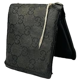Borsa in cotone nero Gucci