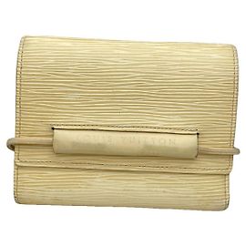 Borsa in pelle bianca Louis Vuitton