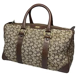 Céline Borsa a secchiello in pelle marrone Celine