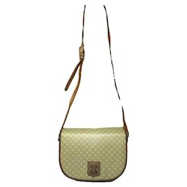 Borsa a mano in pelle beige Celine Triomphe - Céline