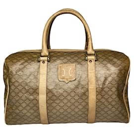 Borsa a secchiello in pelle dorata Celine - Céline
